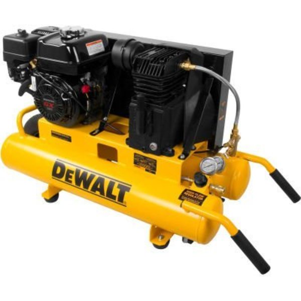 Mat Industries DeWALT DXCMTB5590856 Portable Gas Air Compressor w/ Honda GX Engine, 5.5 HP, 8 Gallon, Wheelbarrow DXCMTB5590856